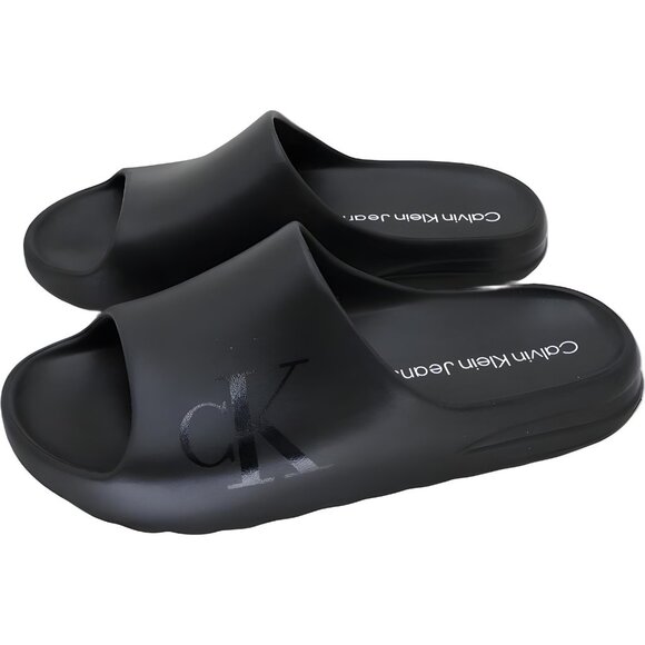 Calvin Klein Olin Slide Sandals Men’s Black Comfort Pool Slides US 11M EU 44 - Picture 2 of 6